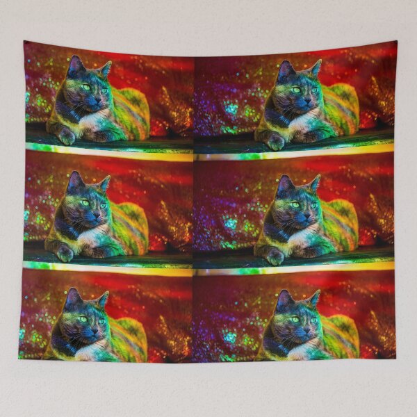 Item preview, Cosmic Cat designed and sold by CosmicThreads.