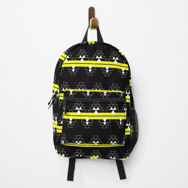 Item preview, Yellow on Black Native Woven Stories designed and sold by NDNlook.