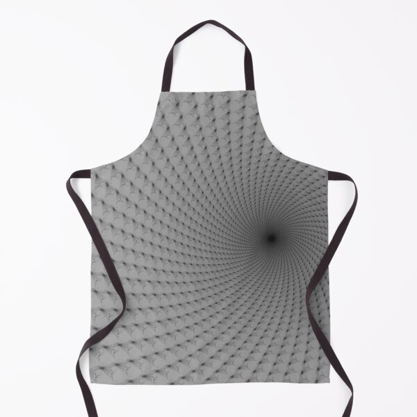 Item preview, Black and White Mandelbrot Vortex (Offset) designed and sold by MultipliedJoy.