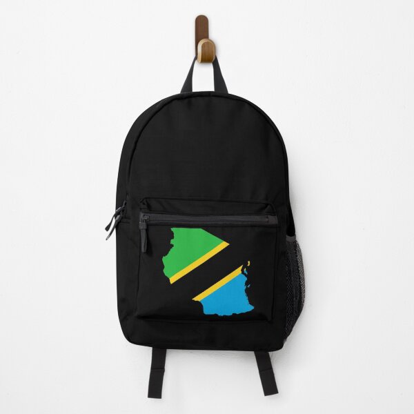 Item preview, Flag Map of Tanzania designed and sold by feether-store.
