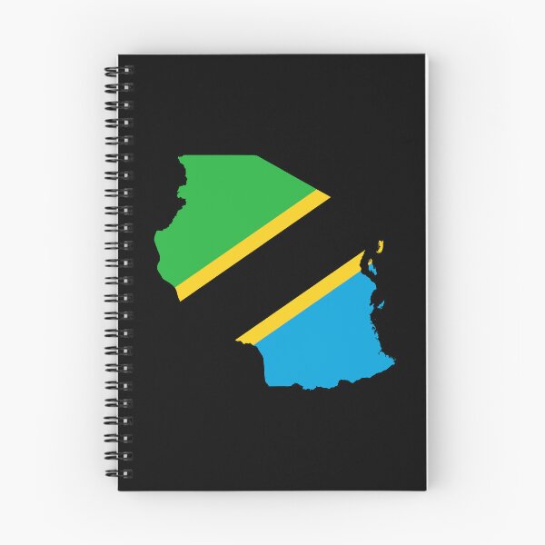 Item preview, Flag Map of Tanzania designed and sold by feether-store.
