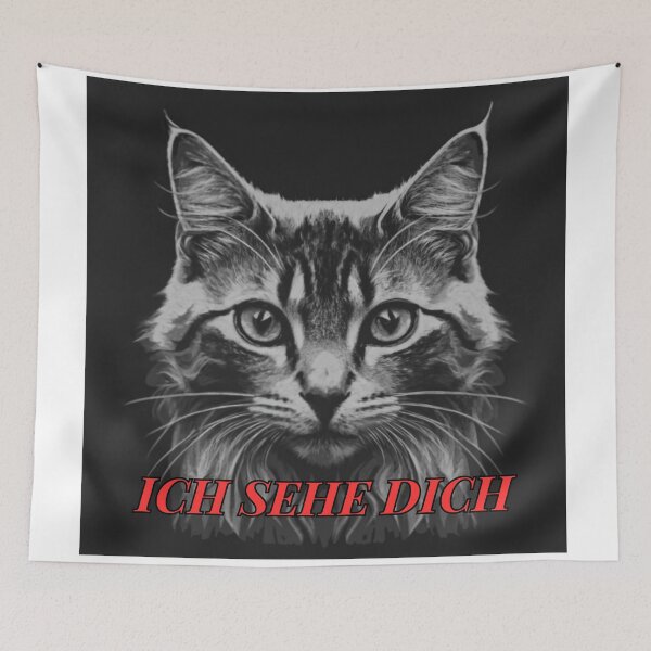 Item preview, Cat that sees everything XVIII for germany designed and sold by Visual Arts Sławomir Grzanek.