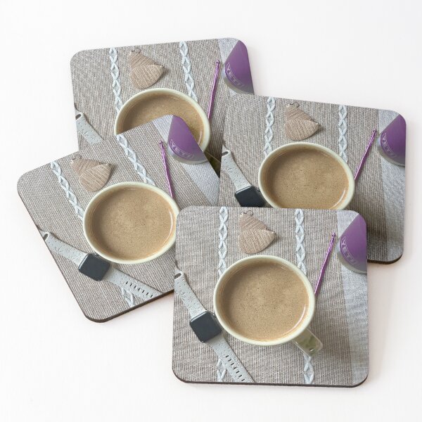Item preview, Coffee Scene with Watch, Earrings & Yeti designed and sold by hannahcapps.