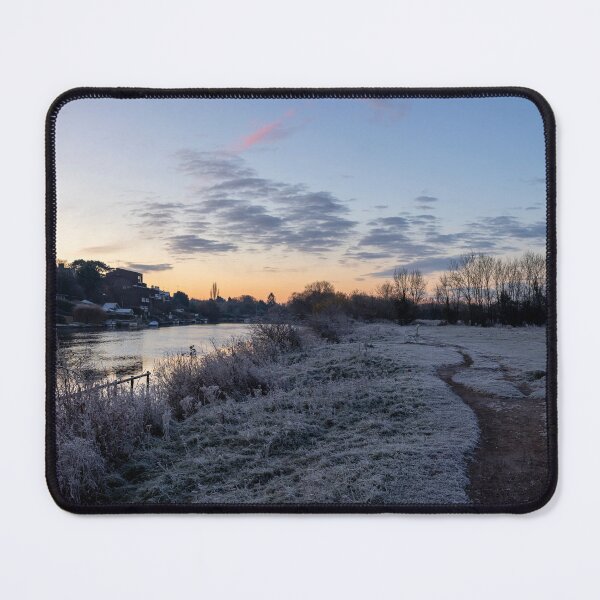 Item preview, Frosty sunrise, riverside, Chester, Cheshire, UK designed and sold by EDHPhotography.