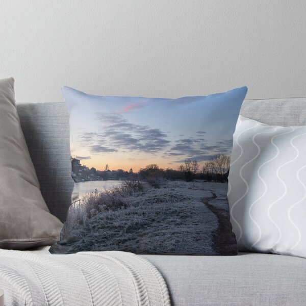 Item preview, Frosty sunrise, riverside, Chester, Cheshire, UK designed and sold by EDHPhotography.