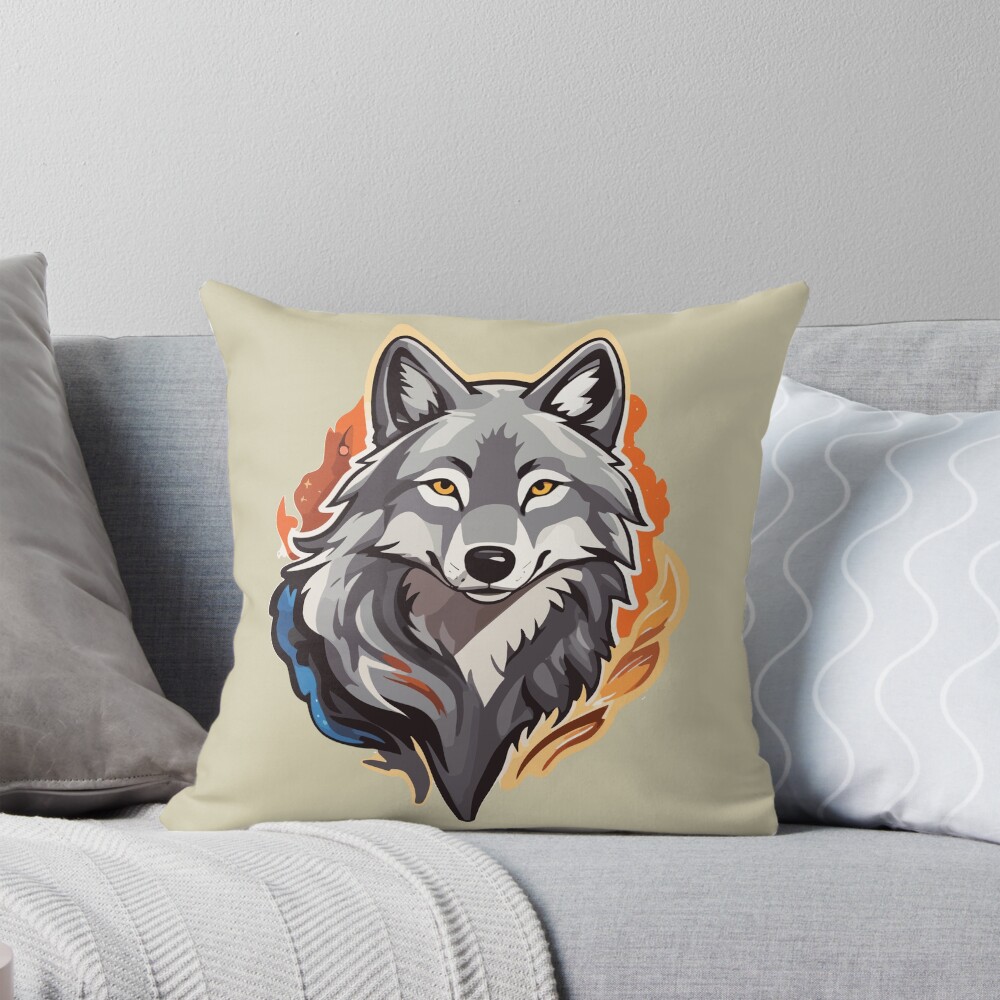 Item preview, Throw Pillow designed and sold by StickerLab4.