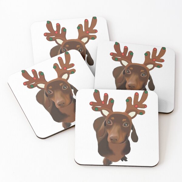 Item preview, christmas dachshund designed and sold by Annia-A.