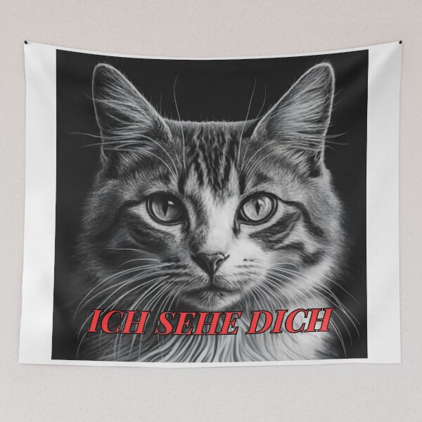 Item preview, Copy of Cat that sees everything XVII for germany designed and sold by Visual Arts Sławomir Grzanek.
