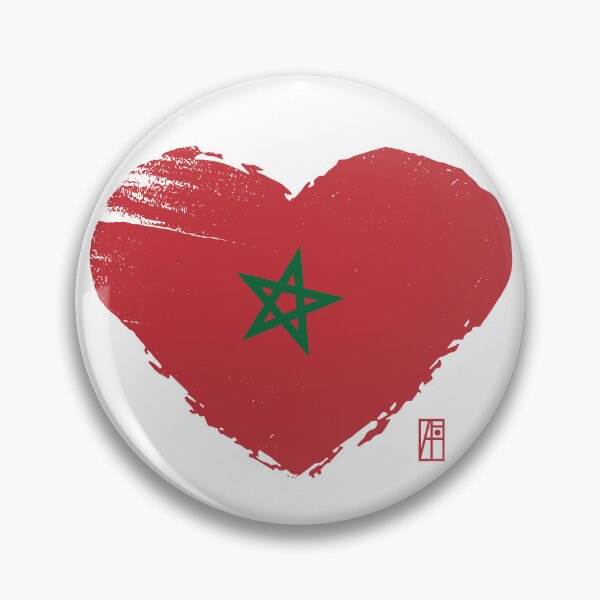 Item preview, I love my country. I love Morocco. I am a patriot. In my heart, there is always the flag of Morocco. designed and sold by ArtProjectShop.