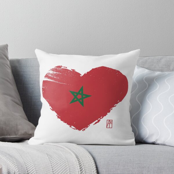Item preview, I love my country. I love Morocco. I am a patriot. In my heart, there is always the flag of Morocco. designed and sold by ArtProjectShop.