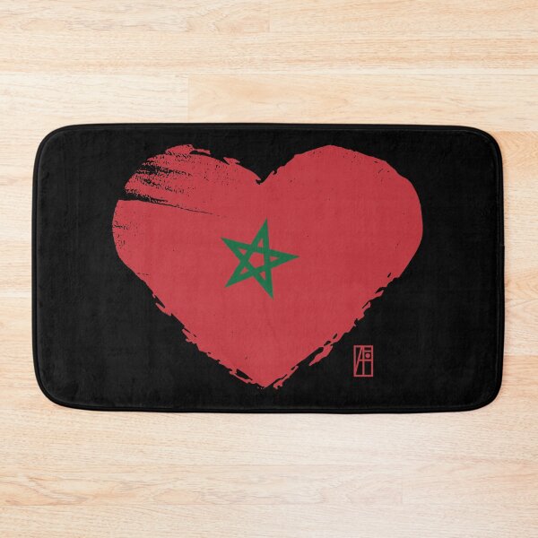 Item preview, I love my country. I love Morocco. I am a patriot. In my heart, there is always the flag of Morocco. designed and sold by ArtProjectShop.