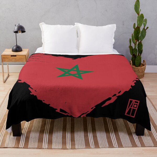 Item preview, I love my country. I love Morocco. I am a patriot. In my heart, there is always the flag of Morocco. designed and sold by ArtProjectShop.