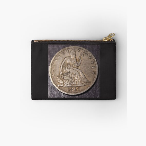 Item preview, 1860 Seated Liberty Half Dollar Choice VF XF Fifty Cents designed and sold by coinsxcrochet.