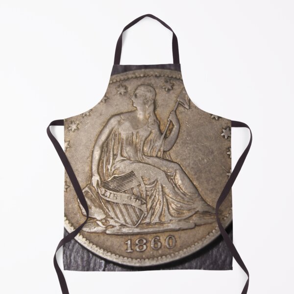 Item preview, 1860 Seated Liberty Half Dollar Choice VF XF Fifty Cents designed and sold by coinsxcrochet.