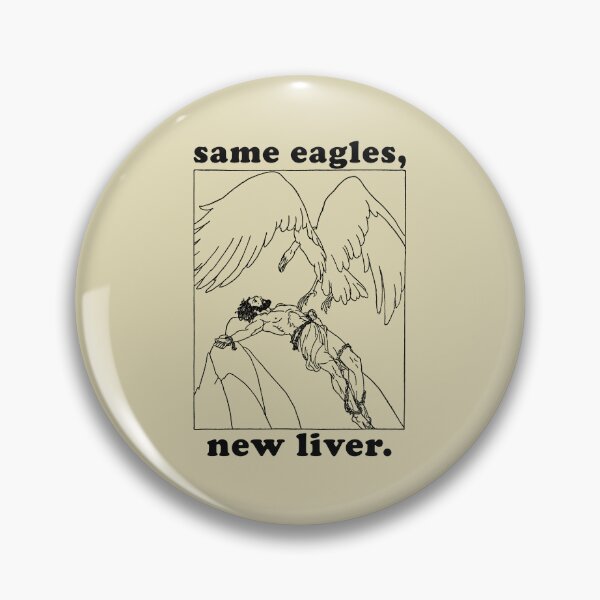 Item preview, Same Eagles New Liver - Prometheus Meme, Greek Mythology designed and sold by SpaceDogLaika.