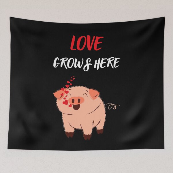 Item preview, Love Grows Here Farm Valentines designed and sold by light-artist.