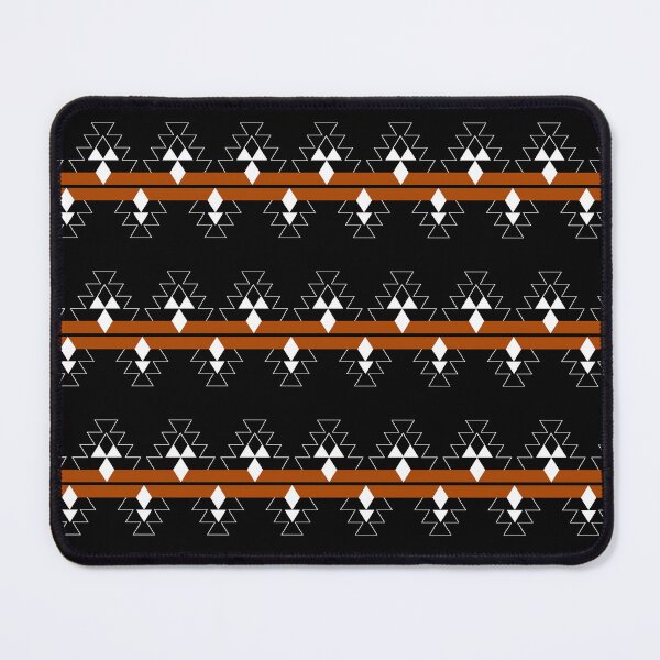 Item preview, Rust on Black Native Woven Stories designed and sold by NDNlook.