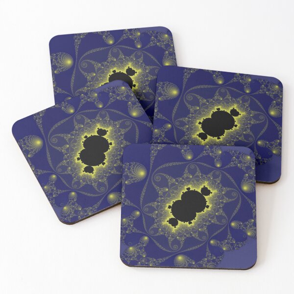 Item preview, Multibrot Night Sky (Mandelbrot) designed and sold by MultipliedJoy.