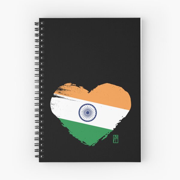 Item preview, I love my country. I love India. I am a patriot. In my heart, there is always the flag of India. designed and sold by ArtProjectShop.