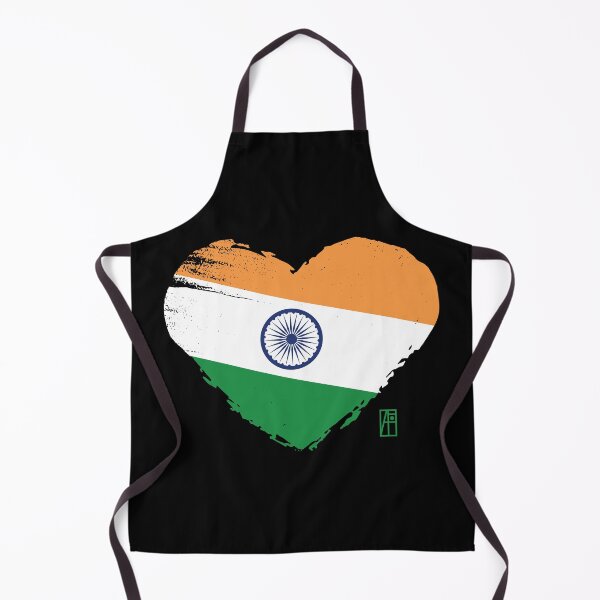 Item preview, I love my country. I love India. I am a patriot. In my heart, there is always the flag of India. designed and sold by ArtProjectShop.