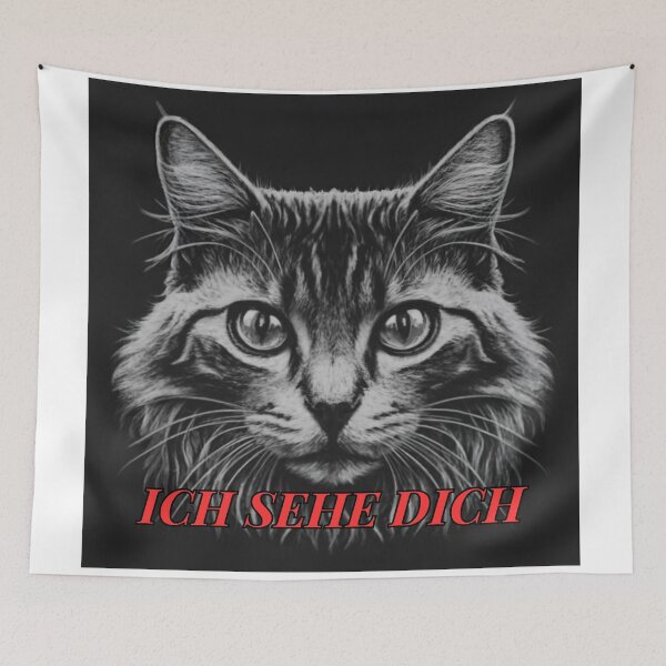 Item preview, Cat that sees everything XXI for germany designed and sold by Visual Arts Sławomir Grzanek.