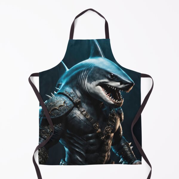 Item preview, The shark warrior defends the most vulnerable beings in the sea. designed and sold by juanxochi.
