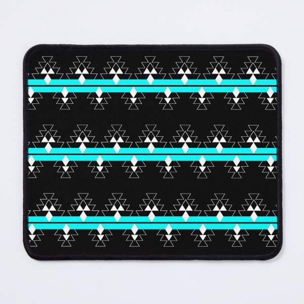 Item preview, Turquoise on Black Native Woven Stories designed and sold by NDNlook.