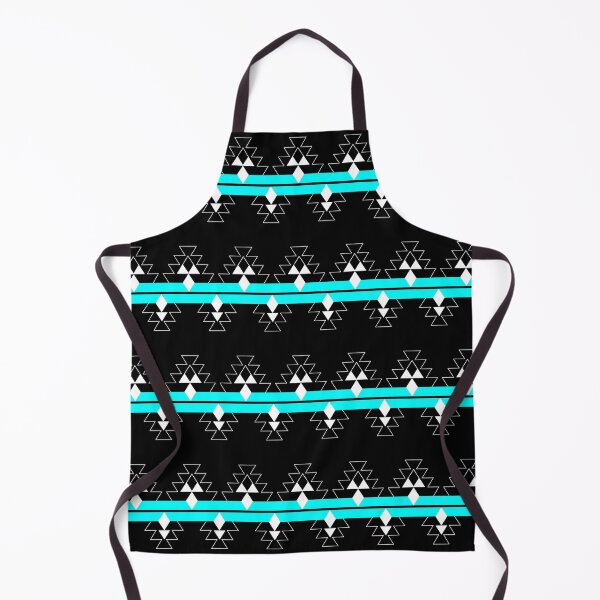 Item preview, Turquoise on Black Native Woven Stories designed and sold by NDNlook.
