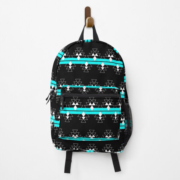 Item preview, Turquoise on Black Native Woven Stories designed and sold by NDNlook.