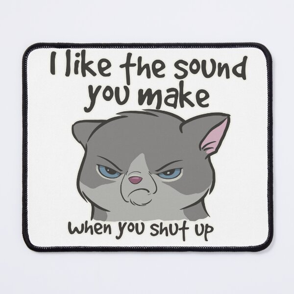 Item preview, Annoyed Cat designed and sold by WhiteTigress76.