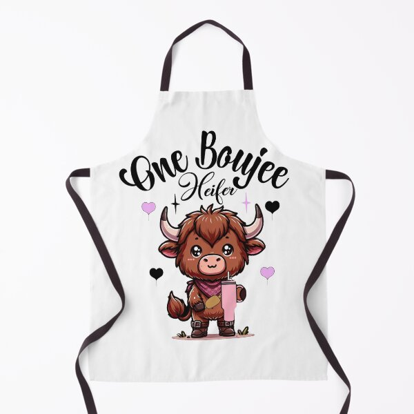 Item preview, One Boujee Heifer , Heifer Valentine, Highland Cow Valentine , Valentine Day designed and sold by pugshowsfashion.