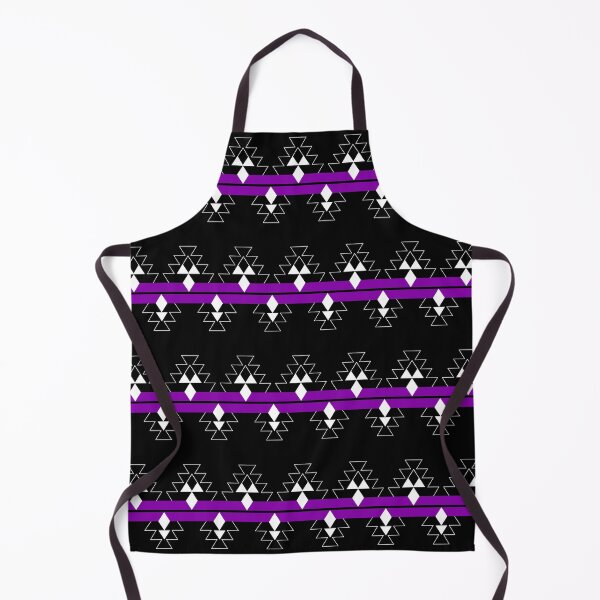Item preview, Purple on Black Native Woven Stories designed and sold by NDNlook.