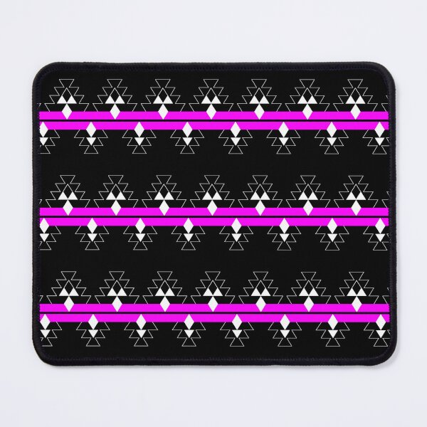 Item preview, Pink on Black Native Woven Stories designed and sold by NDNlook.