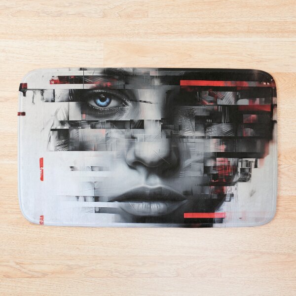 Item preview, Intense Gaze: Monochromatic Futurism designed and sold by MellowMeadows.