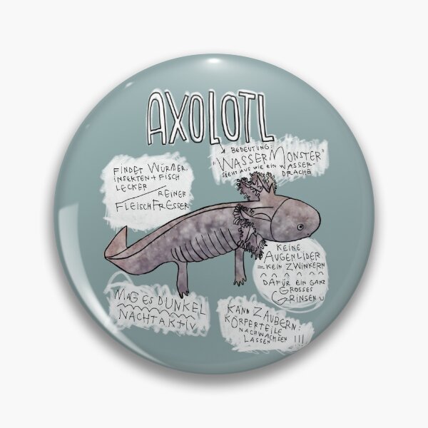 Item preview, Axolotl profile designed and sold by badlydrawnbabe.