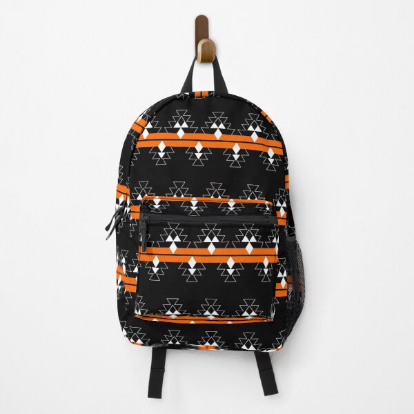 Item preview, Orange on Black Native Woven Stories designed and sold by NDNlook.