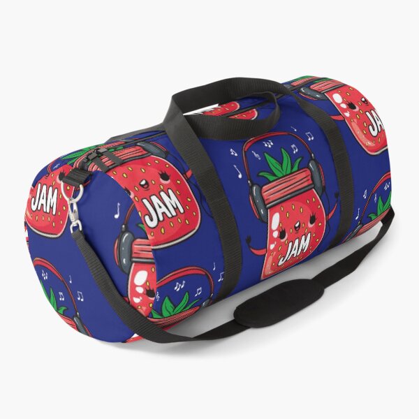 Item preview, Jammin' Strawberry Beats - Musical Jam Jar Design designed and sold by Sir Meow Meow.