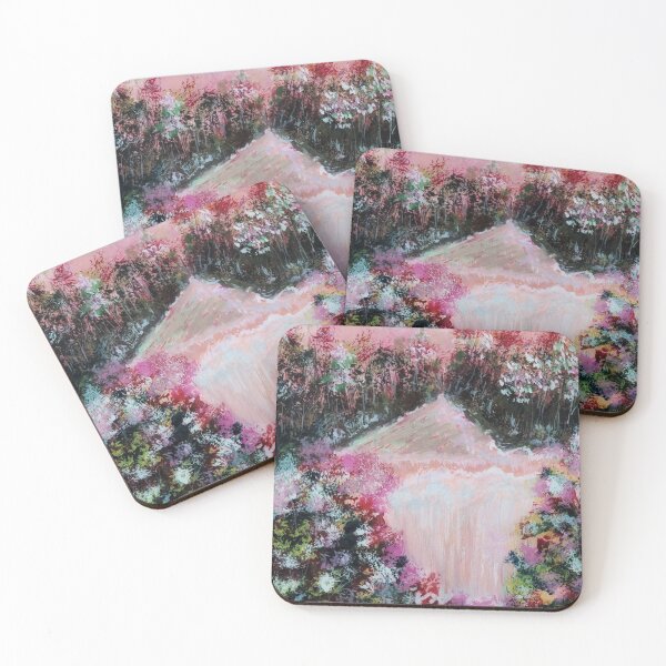 Item preview, Misty waterfall landscape  designed and sold by CrushOnCovers.