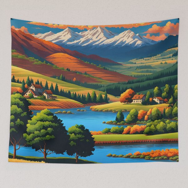 Item preview, 16-bit Countryside designed and sold by AJSRPrints.
