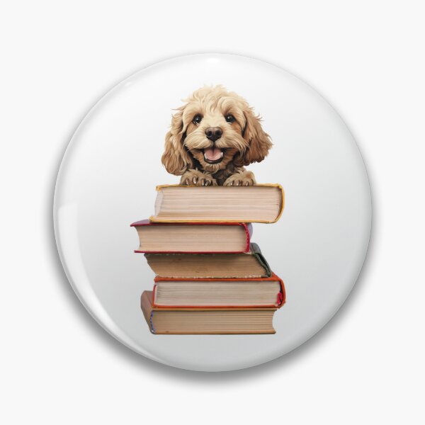 Item preview, Cockapoo And Books designed and sold by TheAnimalZ00.