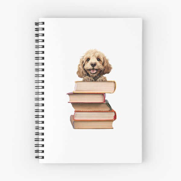 Artikelvorschau, Cockapoo und Bücher entworfen und verkauft von TheAnimalZ00.
