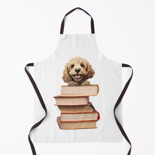 Item preview, Cockapoo And Books designed and sold by TheAnimalZ00.