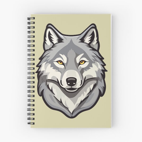 Item preview, snow wolf designed and sold by StickerLab4.