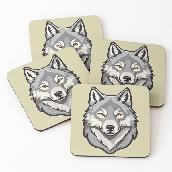 Item preview, snow wolf designed and sold by StickerLab4.