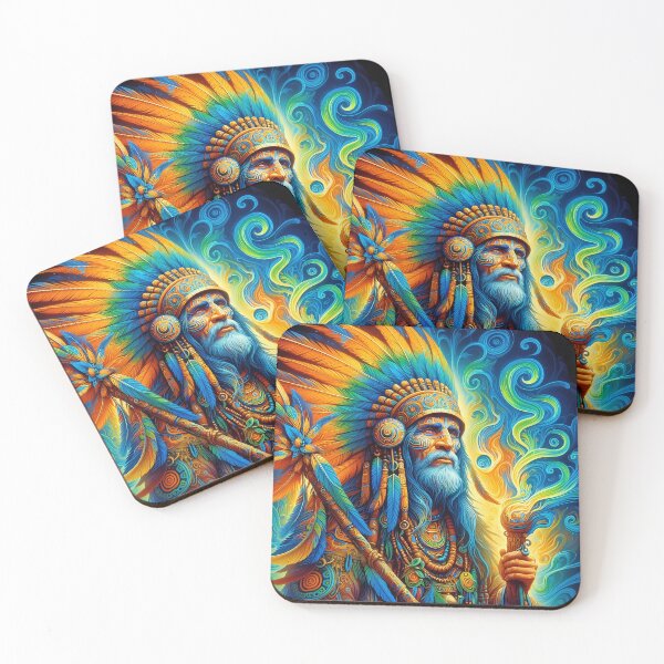 Item preview, Spirit of the Flame: The Tribal Elder's Vision designed and sold by Vitalka-uk.
