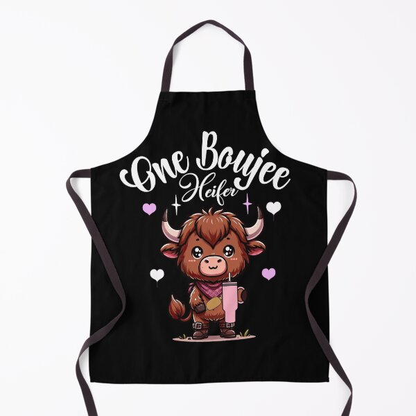 Item preview, One Boujee Heifer , Heifer Valentine, Highland Cow Valentine , Valentine Day designed and sold by pugshowsfashion.