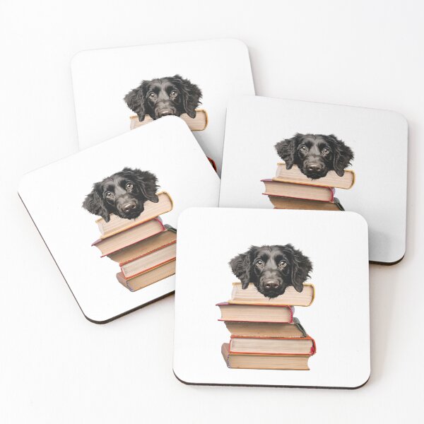 Item preview, Curly Coated Retriever And Books designed and sold by TheAnimalZ00.