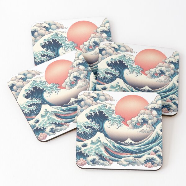 Item preview, The great waves of kanagawa |Japanese Art| Ukiyo-e style| designed and sold by NostosArt.