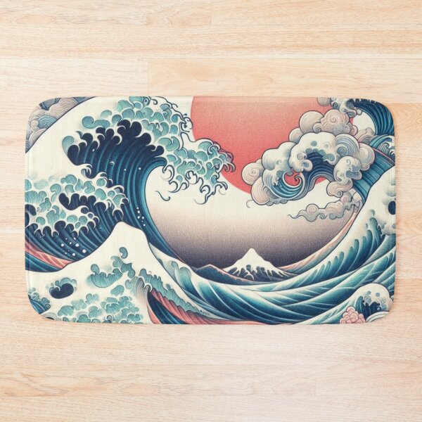 Item preview, The great waves of kanagawa |Japanese Art| Ukiyo-e style| designed and sold by NostosArt.