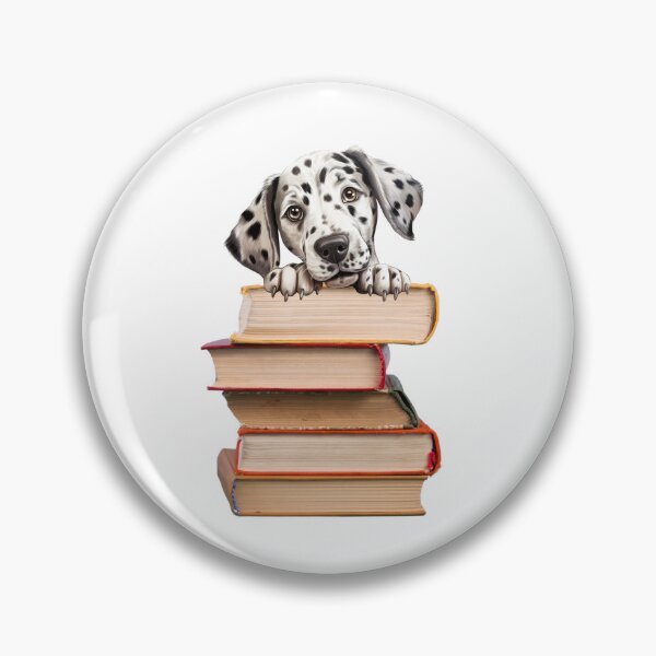 Item preview, Dalmatian And Books designed and sold by TheAnimalZ00.